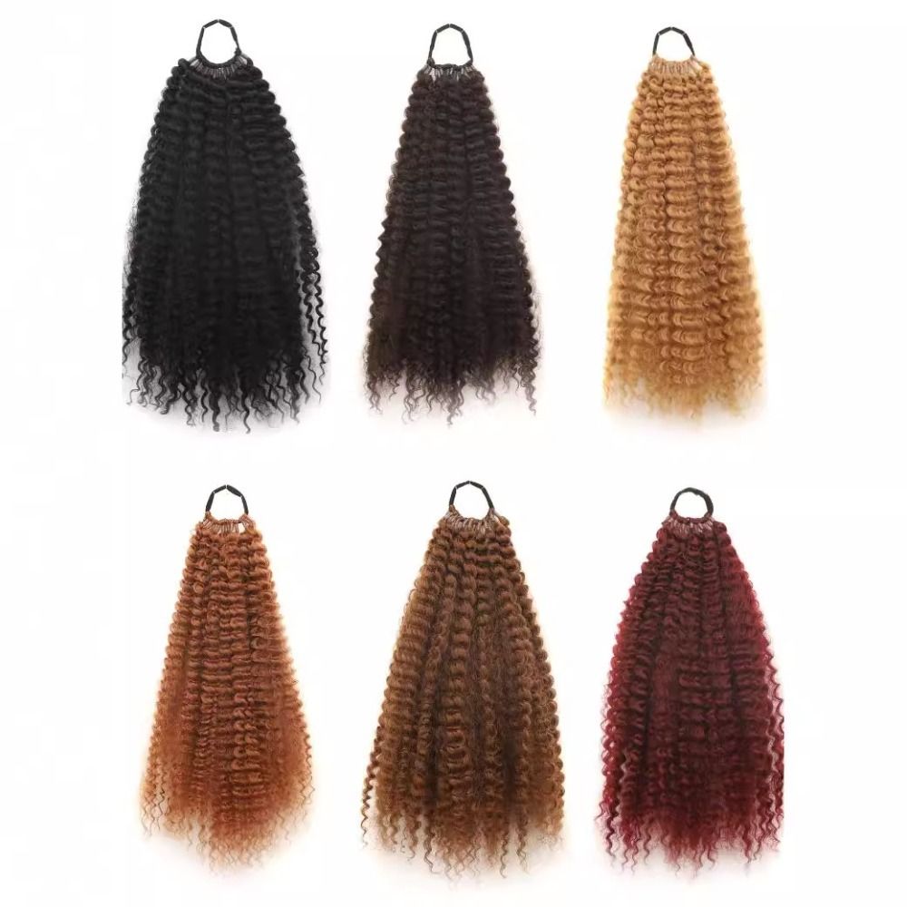 TopKiss Sassy and Chic Ponytail wig, Synthetic Fibers for Women with Wrap Around Elastic Band Hairpiece Local