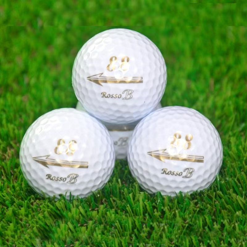 Polo golf three-layer ball, new game ball, practice ball, long distance, not easy to drift, soft and easy to stop