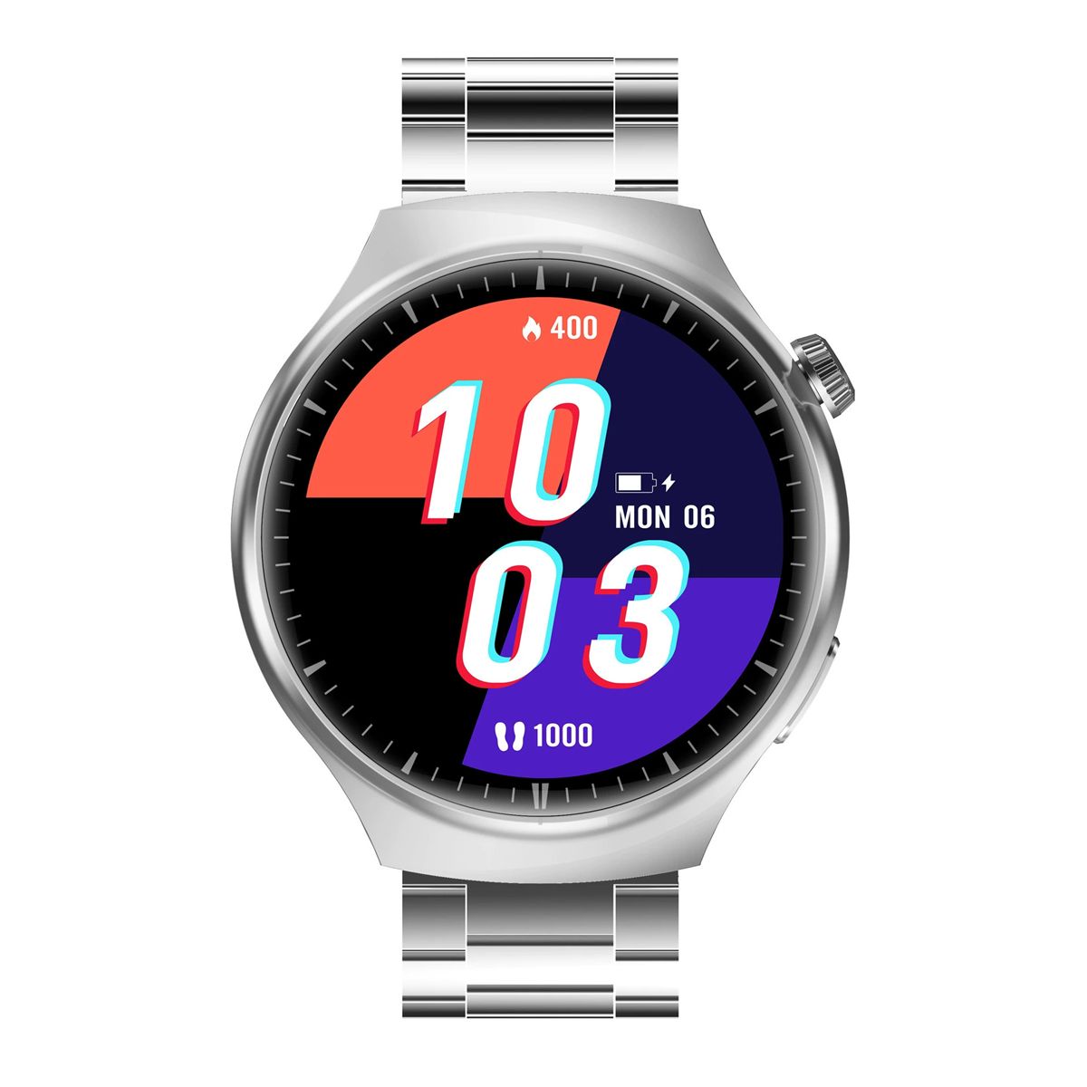 Cross-border hot-selling D21 Watch4 smart watch Bluetooth call double strap + earphone set multi-function watch