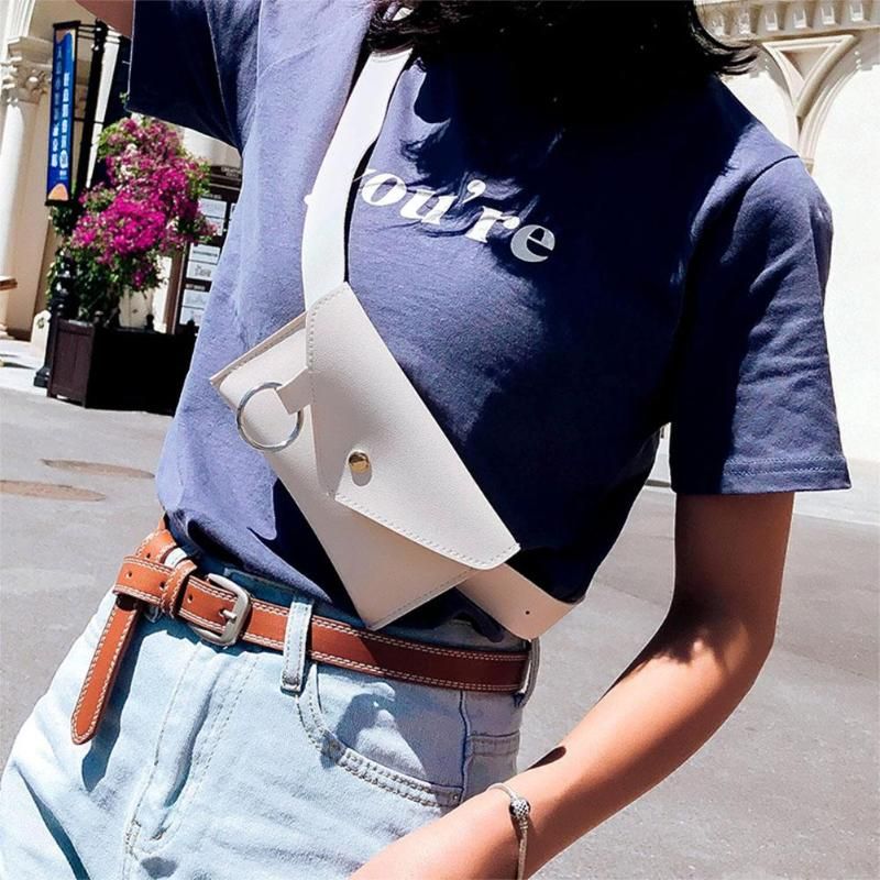 Fashion New Women Waist Pack Femal Belt Bag Phone Pouch Bags Brand Design Women
