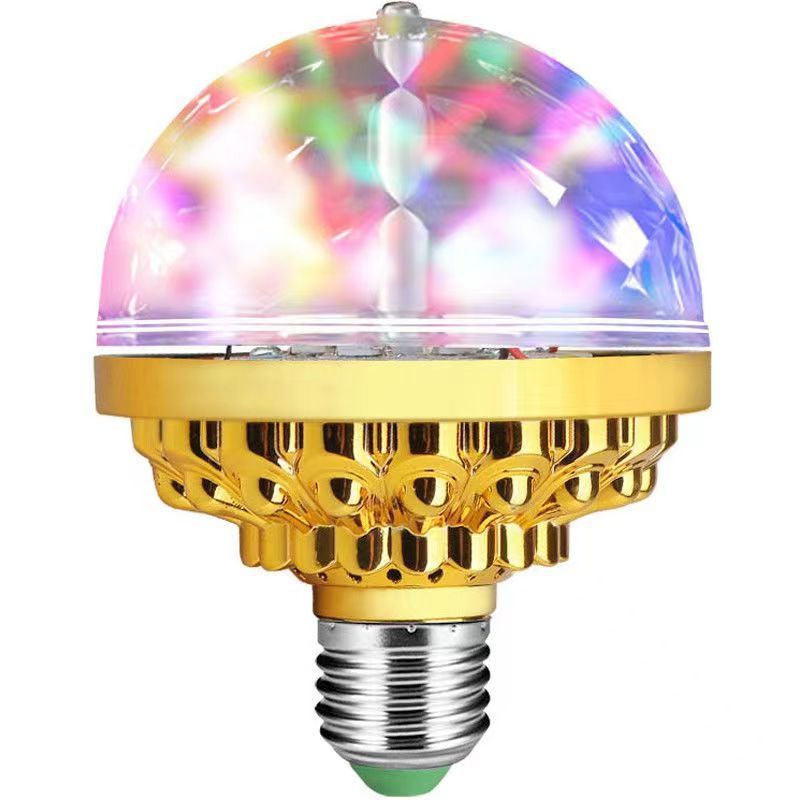 LED Rainbow Magic Ball Light, Stage Light, Rotating Light, Mini Laser Flash Light, Rotating Crystal Light CRRSHOP Atmosphere Lamp Night Light free shipping