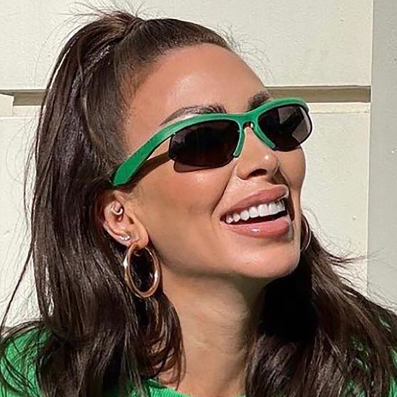 6776 Sports Sunglasses Women 2023 New Brand Designe Classic Square Sun Glasses For Men UV400 Goggles Shades Fashion Eyewear UV400