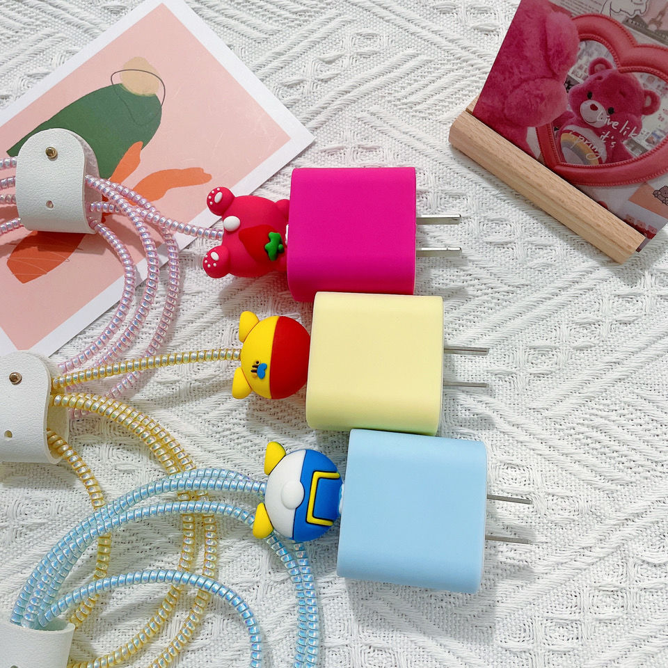 AKAKD  Cable Protector For iPhone Fast Charging 18/20W Cover USB Data Cable Line Cable Protective
