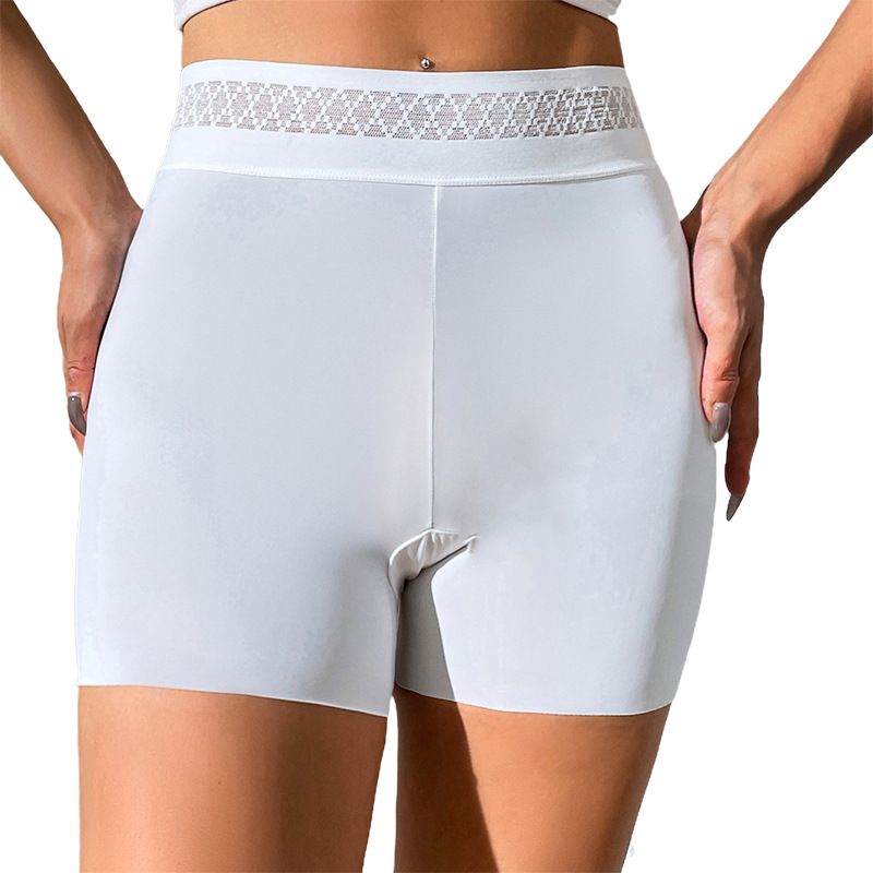 Europe and the United States new solid color hip lift belly pants corset body body tight waist plastic waist pants boxers CX0012