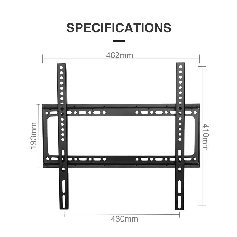 AUNONT TV mount integrated mount 14-80 inch wall mount LCD TV stand monitor mount TV rack
