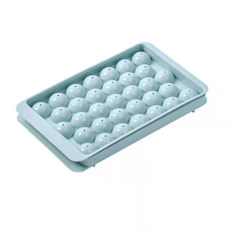  Grids Ice Cube Ball Maker Tray With Lid Premium BPA Free Plastic Rectangle Ice Mold Maker Kitchen Tools Quick Freezer