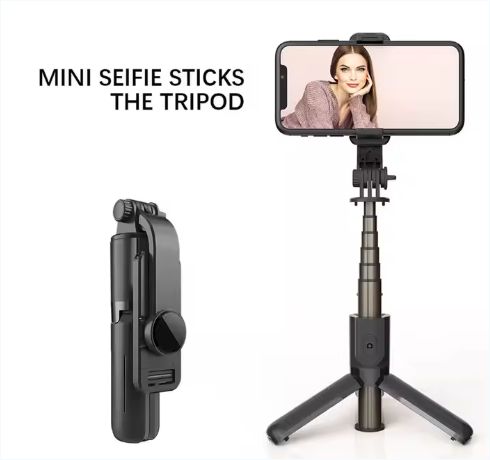  JC-08 Mini Portable Tripod Selfie Stick