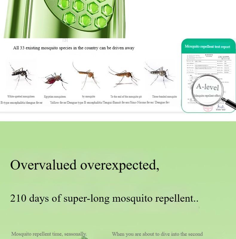 Mosquito repellent bracelet plant essential oil anti-mosquito artifact adult portable children baby vitality essential oil mosquito repellent bracelet
