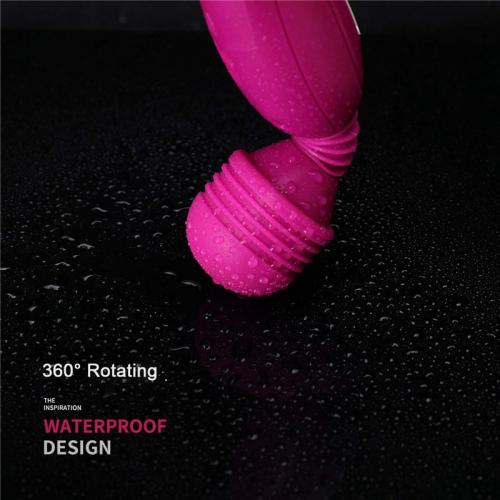 Magic AV Wand Powerful Body Massager Clitoral Vibrator Adult Products Sex Toys for women Couples Sex AV Vibrators 12 Speed High Frequency Silent Stick Massager -Red