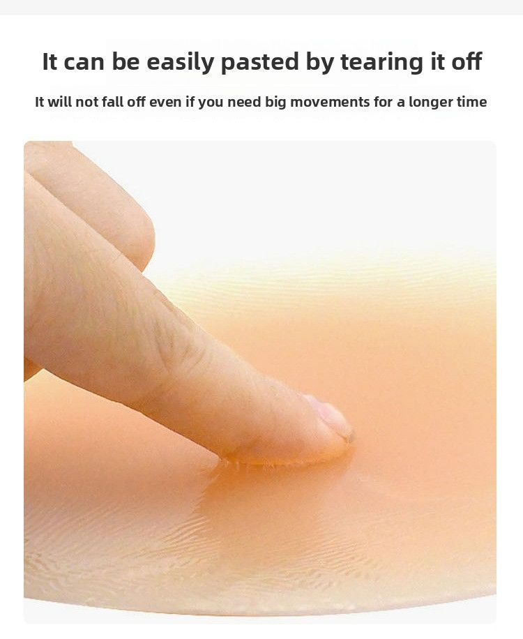 Self-adhesive silicone hip padding with water drop shape. Slimming and showing a thin waist, highlighting the waist-hip ratio. Hip padding for thickening and shaping.