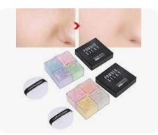 4 Color Loose Powder Silk Facial Make Up Oil-control Cover The Pores Brighten