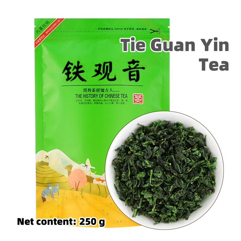 Chinese Tea Green tea strong aroma tea in bulk CRRSHOP Gaoshan Yunwu Tea, Maojian Tea, Tie Guan Yin, Bi Luo Chun, 250g BagTie Guan Yin tea  250g/pack