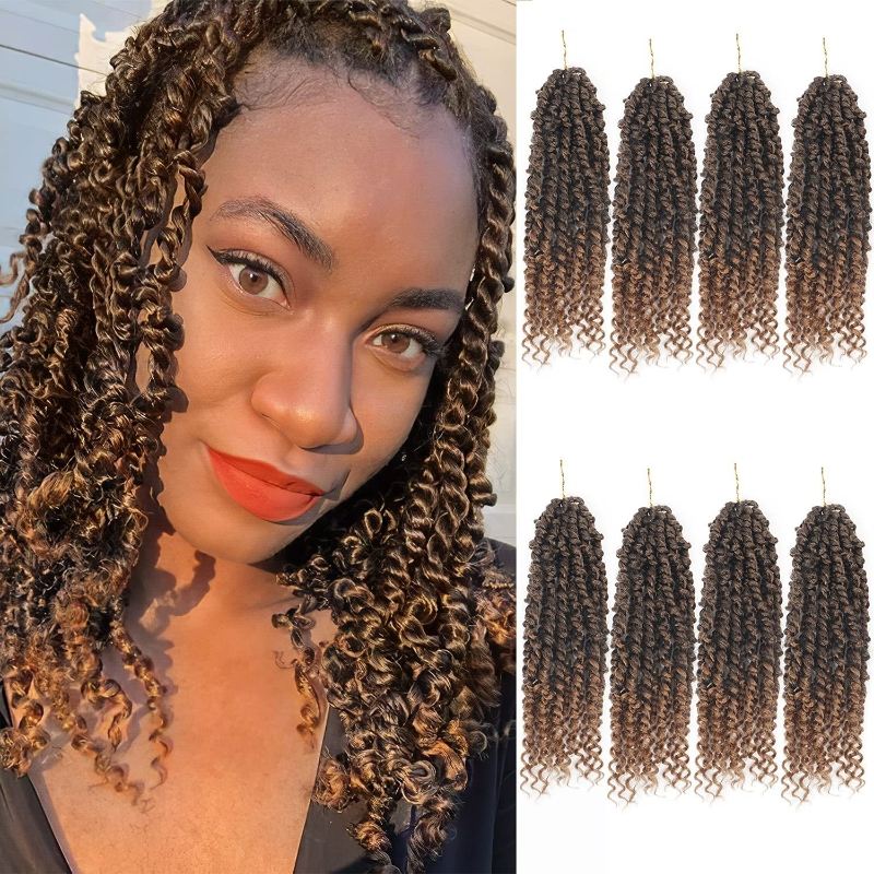 12 inches Spring twisted crochet hair wig Passion Twist Crochet Hair synthetic hair CRRSHOP wigs 