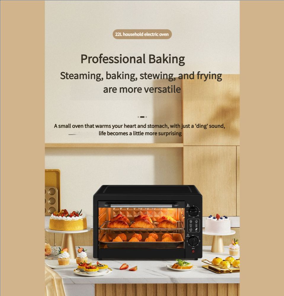 8-Slice Extra Wide Convection Toaster Oven, Fits 9"x13" Oven Pans and 12" Pizza, Bake, Toast, Broil, and Keep Warm Functions, Countertop Compact Design 