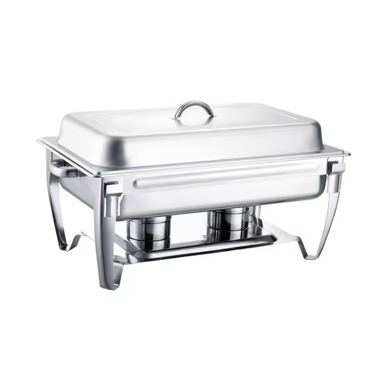 11 Liters Stainless Steel Serving Platter Rack Food Warmer chafing Dish for Buffer Parties