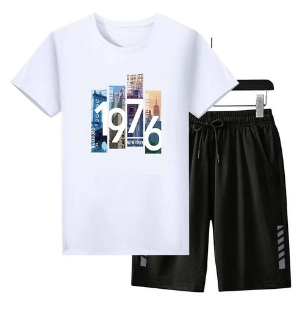 2 In 1 Men T-shirts Men Shorts Men Suits Pants