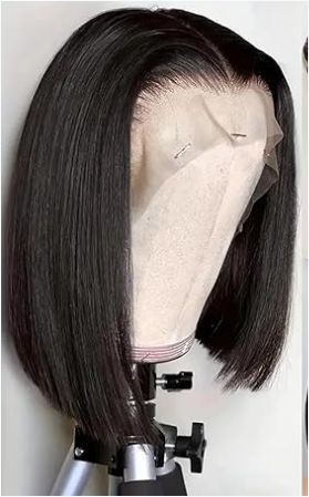 Brazilian Natural Bone Straight Frontal Wig -Raw Virgin HD Lace Front Human Hair Wigs
