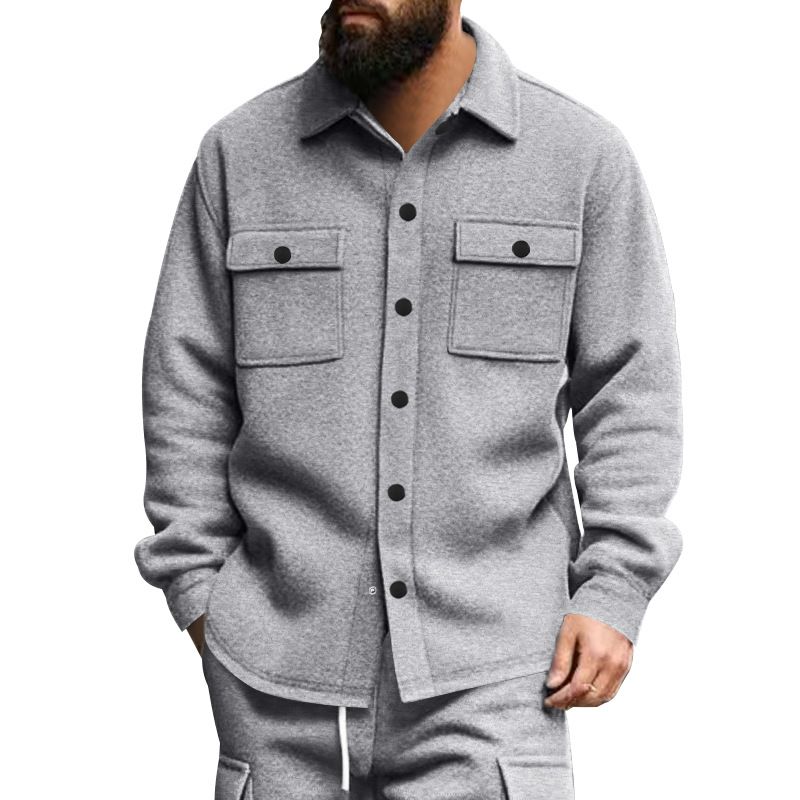 Men's Clothing Tops Jackets Coats Spring Autumn Men's Outerwear European American Trendy Men's Casual Fashion Slim Fit Jacket Top