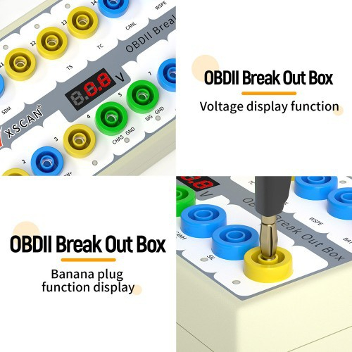 OBDII Protocol Detector Automotive ECU Programming OBD2 Protocol Detector Junction Box