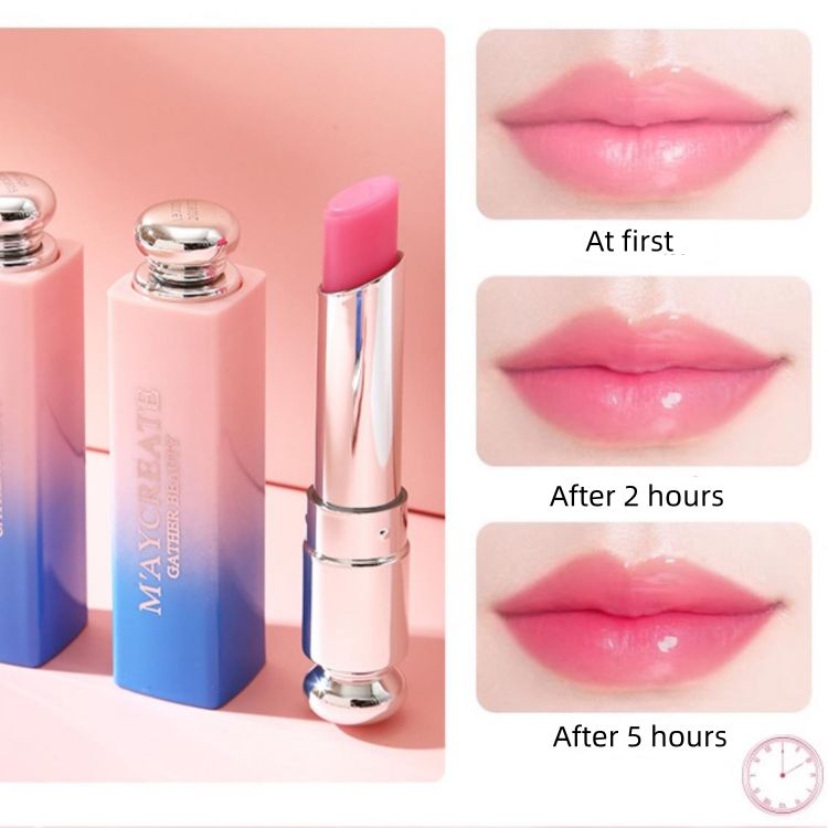 Lipstick Gradient lipstick Moisturizing and moisturizing Long lasting color change Waterproof lipstick cosmetics CRRSHOP beauty care makeup 