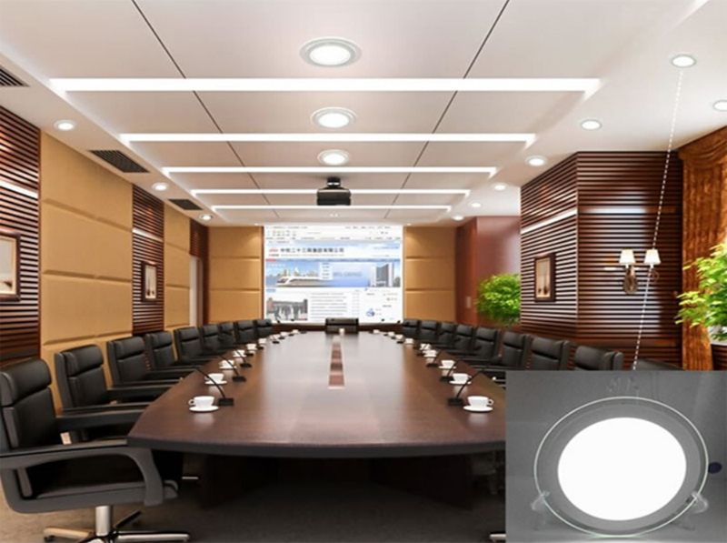 Leopard Cat LED Downlight 7W 10W 15W 25W COB Lamp Warm white + blue light + purple light 220V Spotlight Recessed Round Panel Light Indoor Lighting Down Light with Driver