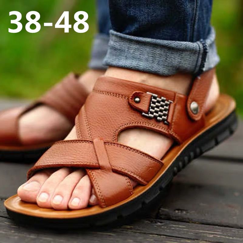 Cross-border plus-size sandal slippers for men 895