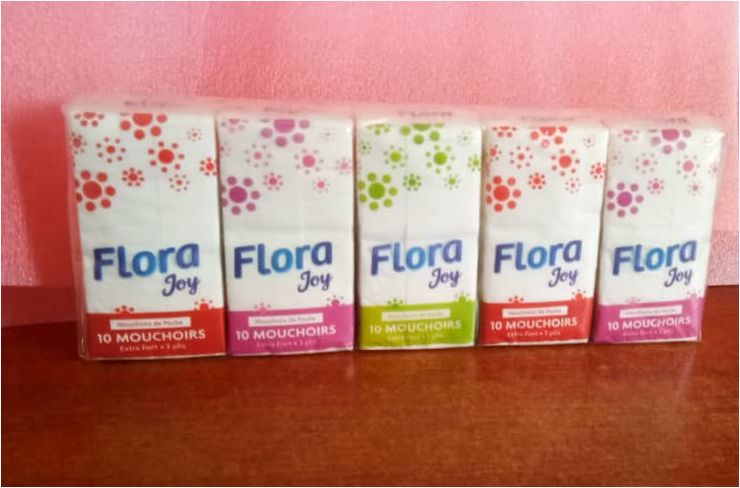 10PSC FLORA TISSUES 