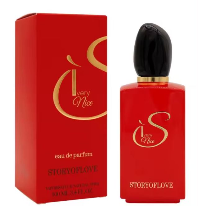 Story Of Love Is Very Nice Women's Perfume with strong floral and fruity fragrance, fresh and long-lasting fragrance 100ml