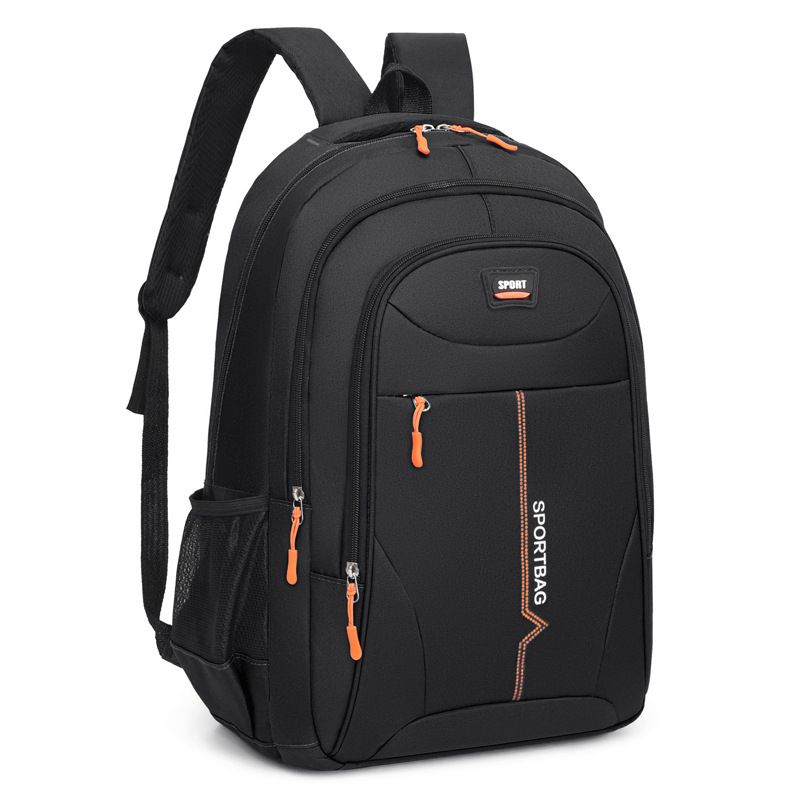 Large Capacity Casual Backpack Korean Trendy Style Travel School Bag for Men and Students

