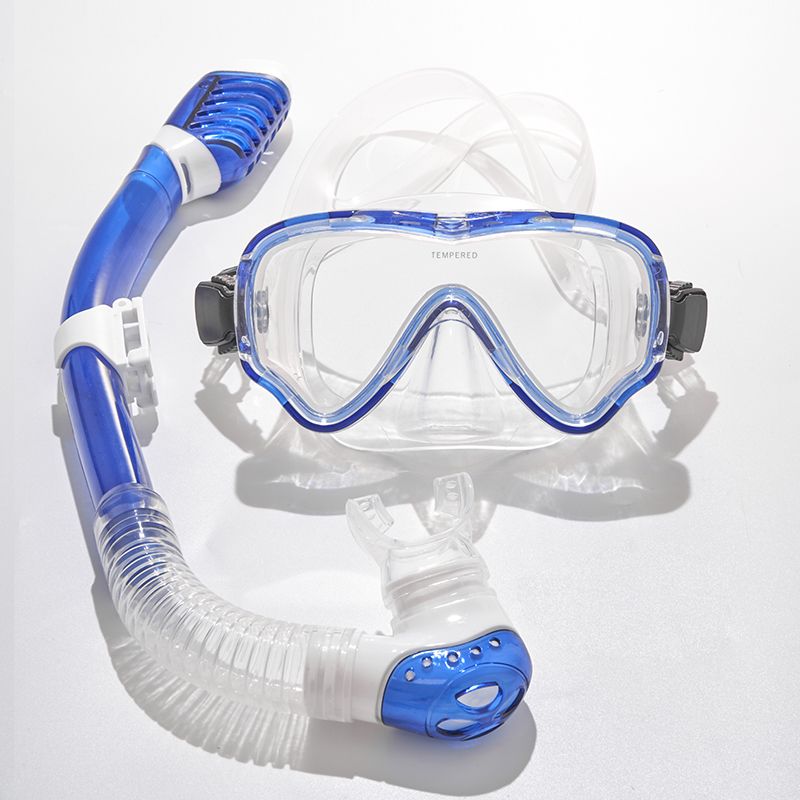 AUNONT Spearfishing Mask Snorkel Set Diving Equipment Swim Mask Snorkel Swimming Diving Set Water Sports New Swimming Gear