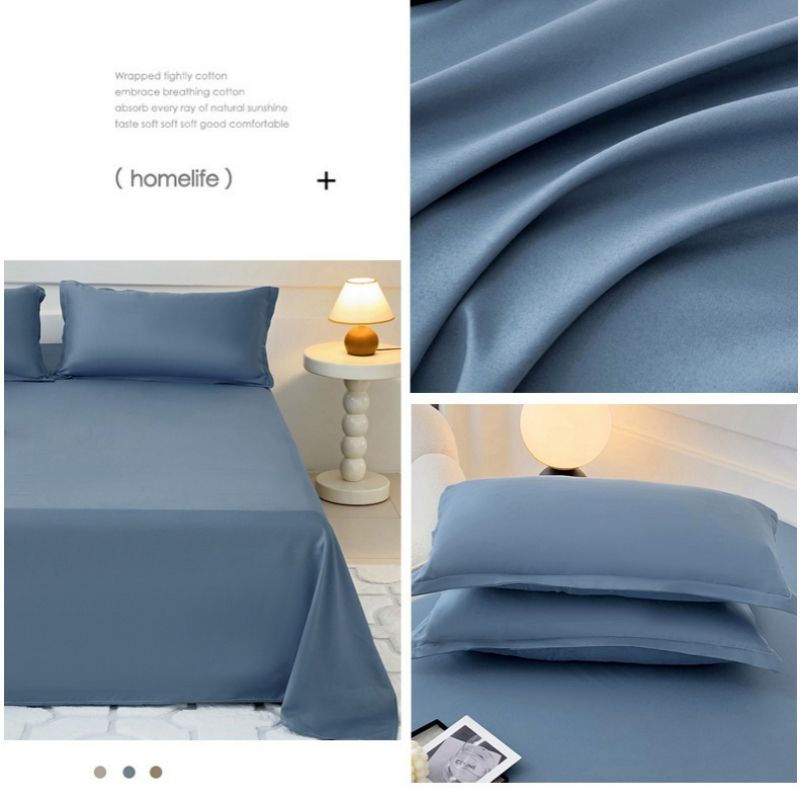 120*230cm ,150*230cm,180*230cm,220*230cm,230*250cm,Bed Sheet pillowcase Aloe vera cotton, washed cotton, bed sheets, plain brushed wool CRRSHOP 48*74cm pillow case free shipping