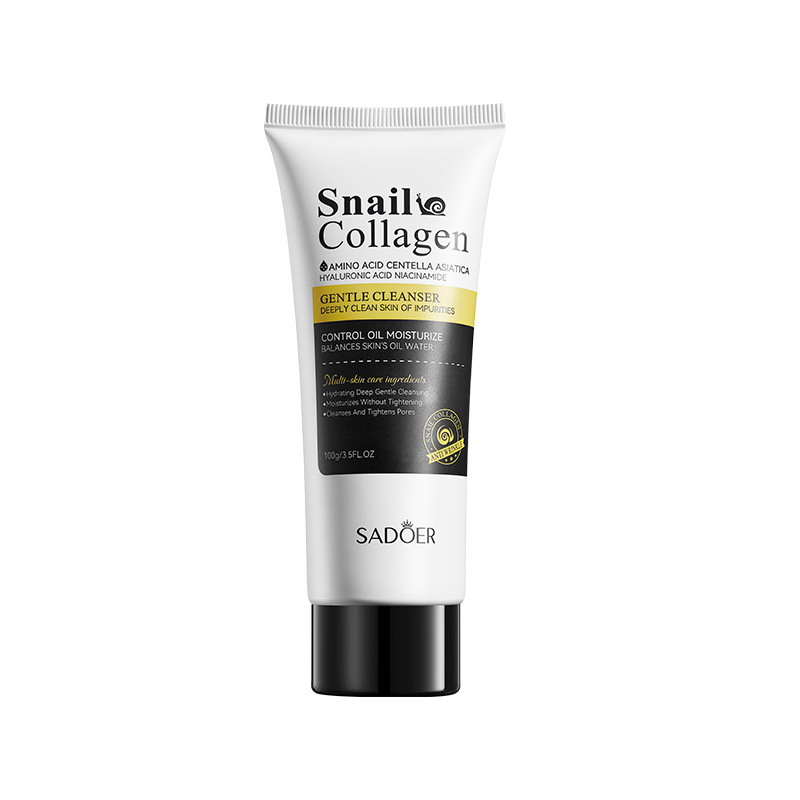 SADOER Snail Collagen Gentle Cleanser Non-irritating Facial Cleanser