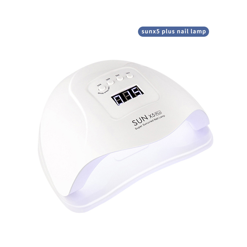 sunX5 plus  LED Lamp Nail Dryer 80W LEDs UV Ice Lamp For Drying Gel Polish Timer Auto Sensor Manicure Tools