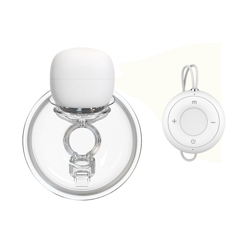 S13 Hands Free Breast Pump,Wearable Breast Pump,Electric Breast Pump with 2 Modes and 5 Levels,Rechargeable Wireless Portable Breast Pump Includes Adjustable Strap,Remote Control and 24mm Flanges