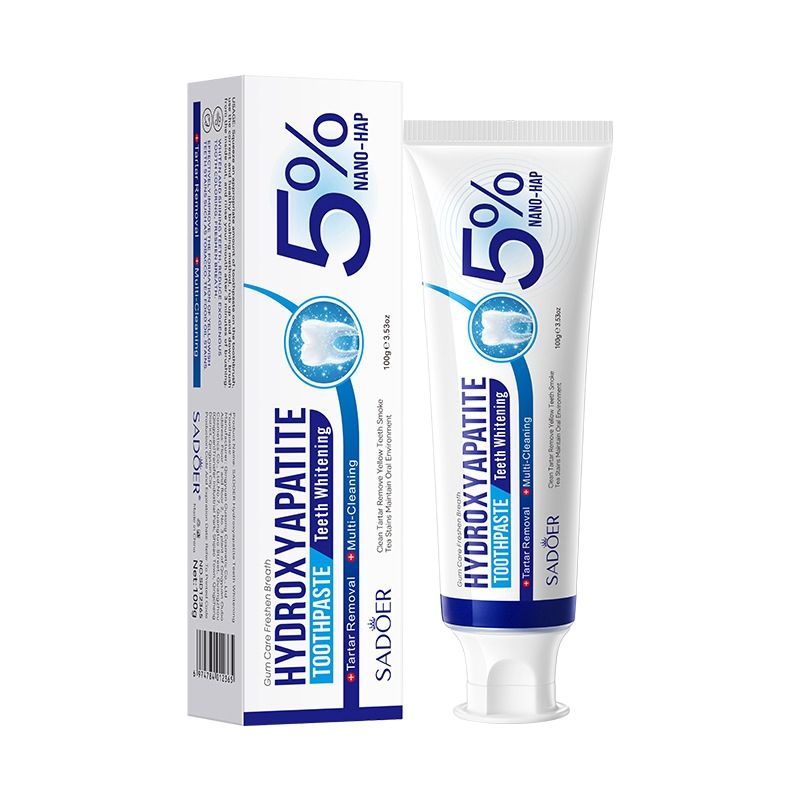 SADOER Hydroxyapatite Toothpaste Whitening Toothpaste Cleaning Gum Protection Toothpaste