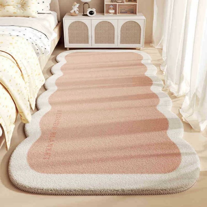 40*120cm,50*120cm,60*160cm,80*180cm,80*200cm Cartoon bedroom bedside carpet, dirt resistant carpet CRRSHOP Children's room carpet, bedroom thick plush pad free shipping mat