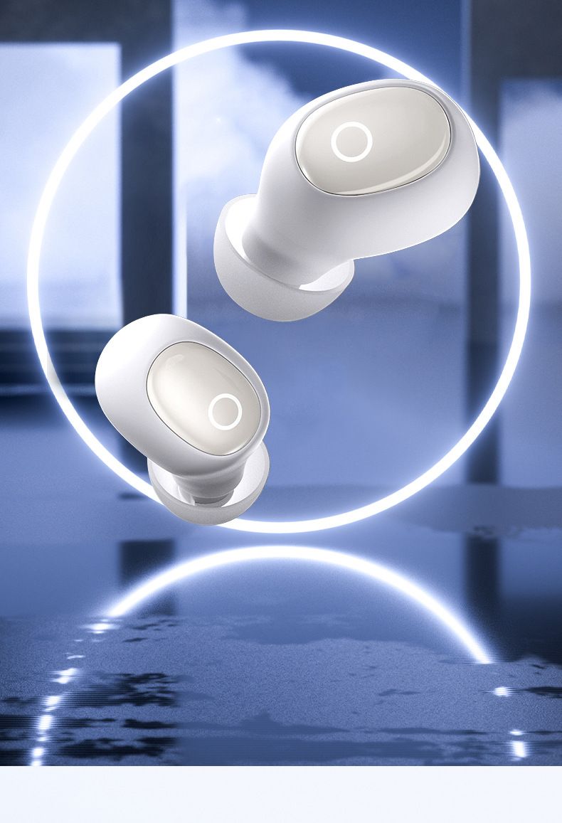 Jile Tang Wireless In Ear Noise Reduction Bluetooth Earphones Intelligent Digital Display HD Call Low Latency Gaming Earphones