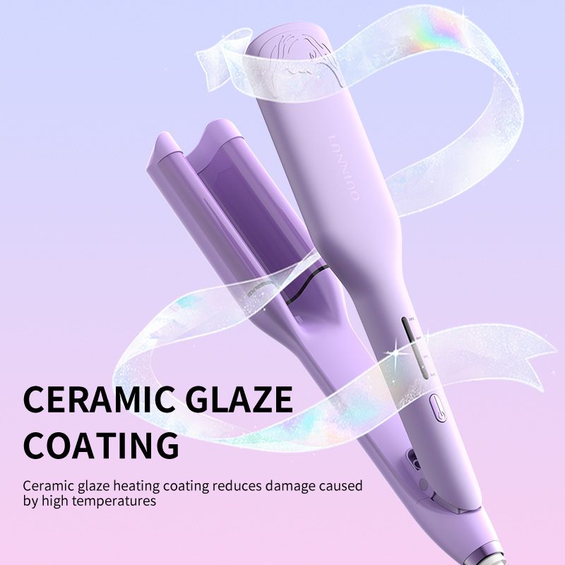 Egg roll curling iron egg roll head electric plywood negative ion water ripple fluffy lazy curling iron