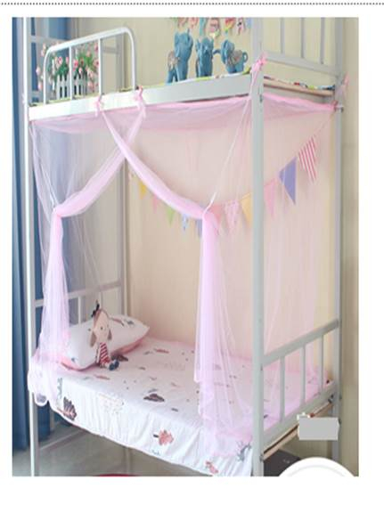Encrypted Mosquito Net Family Double Person Single Mosquito Net Student Dormitory Get On and Off Bed Mosquito Net