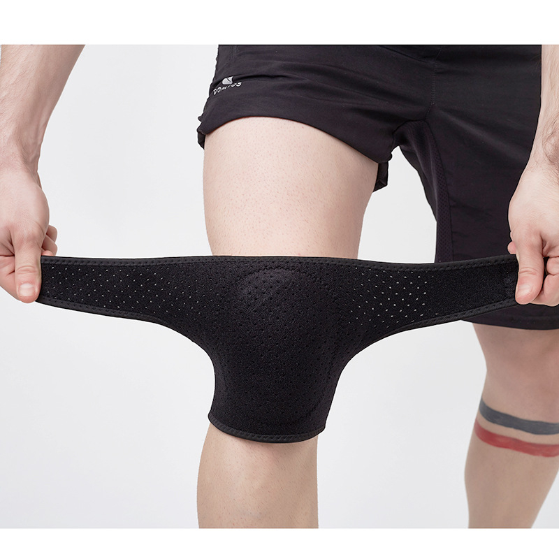 STAR-233 2Pcs Adjustable Sports Kneepads Cycling Diving Material Mesh Kneepads for Outdoor Sports Knee Brace