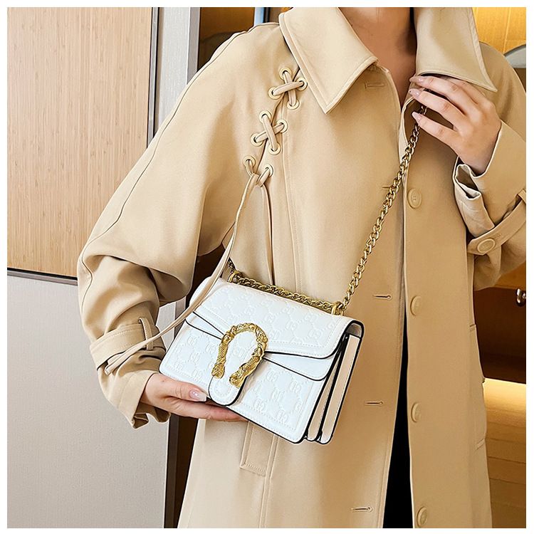 New women's bag chain bag small square bag senior sense with all the shoulder crossbody bag fashion bag FM-6005