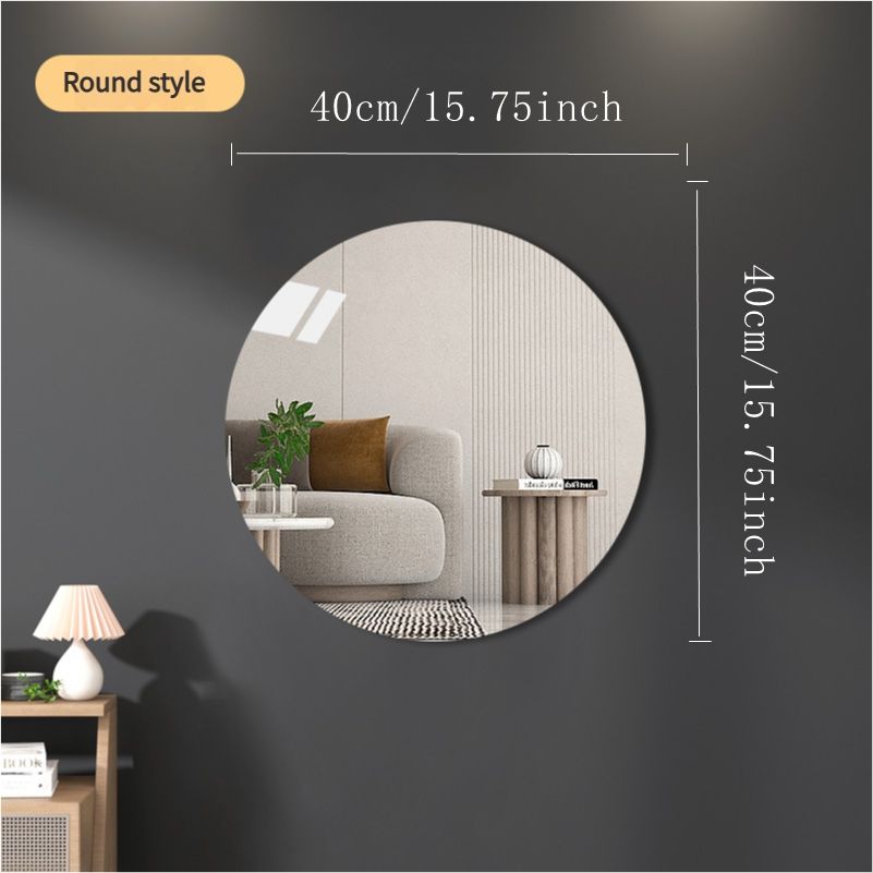 Acrylic mirror high-definition self-adhesive dressing mirror fitting mirror non-deformation full-body soft mirror home bedroom