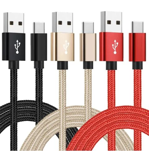 Cable Data USB To Type C Mobile Phone Bio Quick Charger USB Cable Fast Charging Type-C Cable