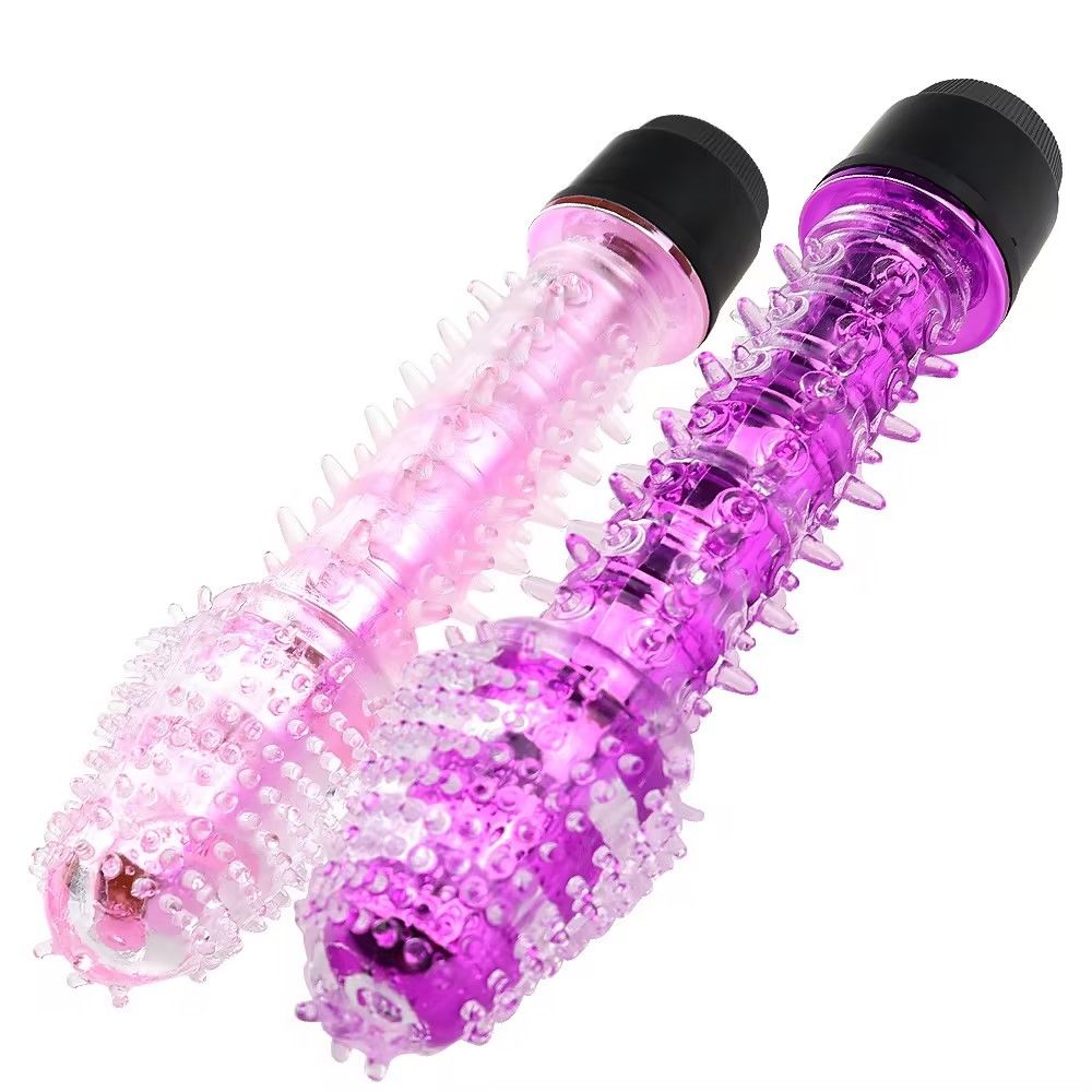 Dildo,Penis,Dragon Whisker Stick Crystal Prickly Single Vibrator, Female Masturbation AV Massager, Simulation Penis Adult Product,Adult Toy.
