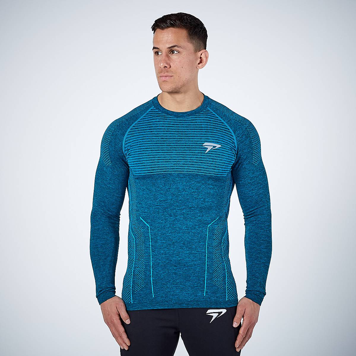 CX1 Men Long Sleeves Quick Dry Sports Shirts Gym Wear Polyester Fitness Tops Full Sleeve T-Shirt for Men