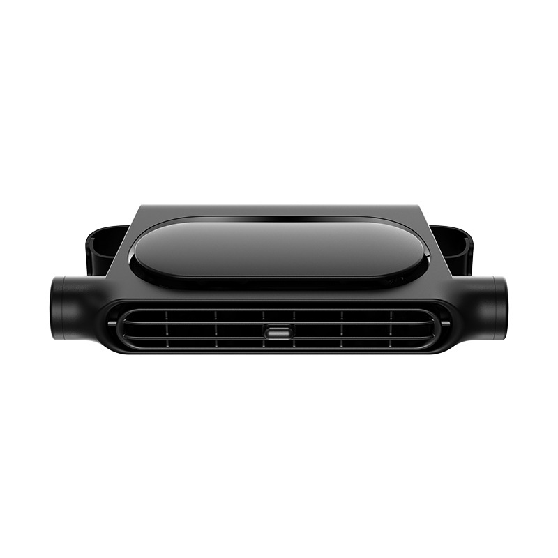 2025 creative new product car seat fan, USB plug-in bladeless rear pillow cooling back seat fan for car.