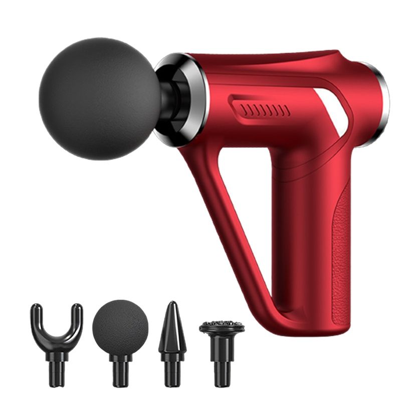  LCD Display Strong Motor Pain Relief Portable Mini Electric Massager Neck Back Body Relaxation