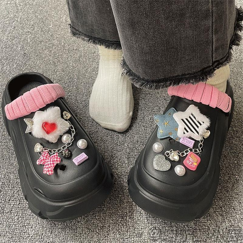 Women Cute Cartoon Hollow Sandals Beach Pool Water Shoes