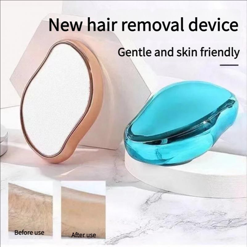 Nano hair remover household painless manual crystal glass hair remover hair removal tool shaving hand and leg hair removal artifact