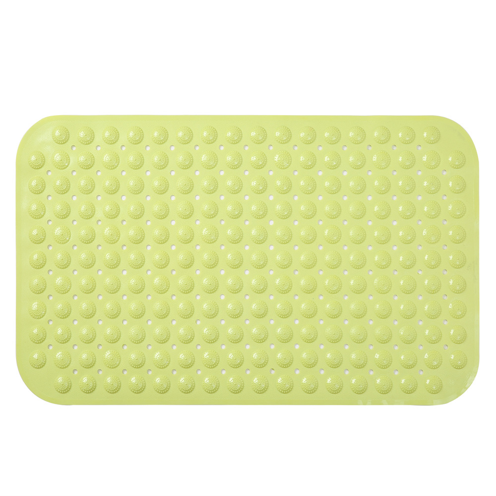 KXM-0010 Rectangular shower mat 45cm*76cm shower room floor bath mat non-slip firm grip bathroom mat with more than 160 powerful suction cups